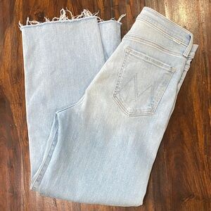 MOTHER 29 The Rambler Zip Ankle Fray - Chill Pill Style 10397-686 Revolve